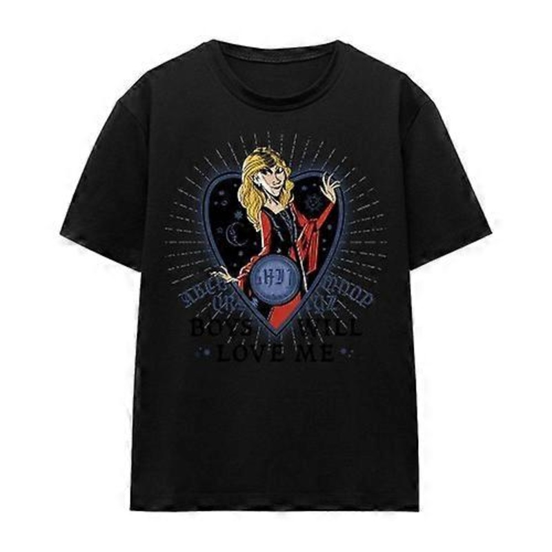 Hocus Pocus Unisex Adult Boys Will Love Me Sanderson Sisters T-Shirt