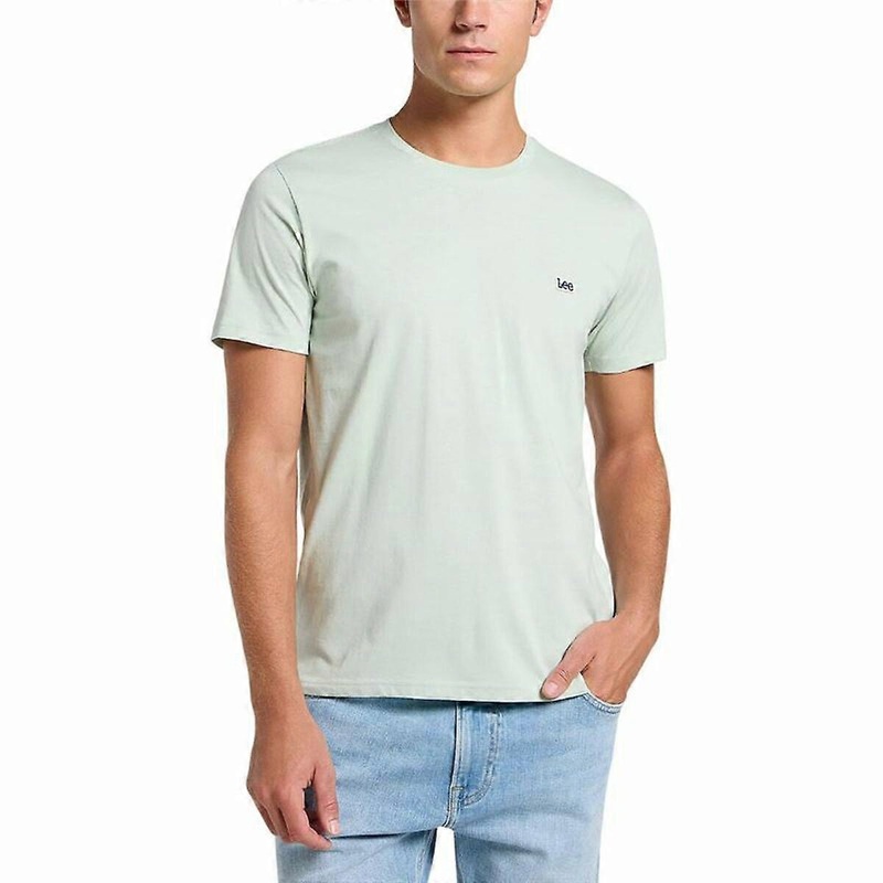 Mens Short Sleeve T-Shirt Lee Ss Patch Logo Tee