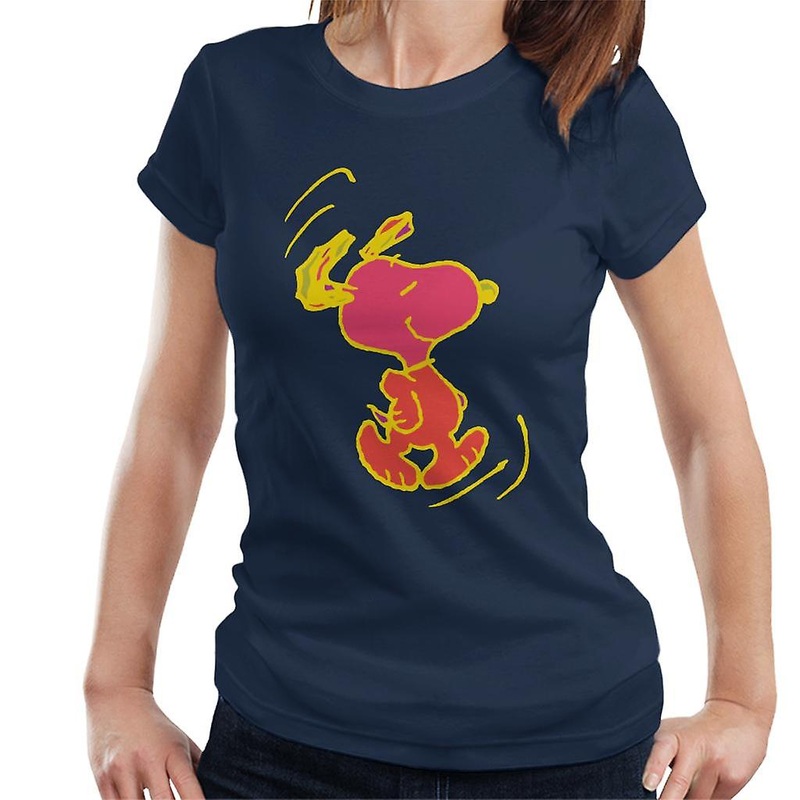 Peanuts Snoopy Colourful Sketch Women’s T-Shirt