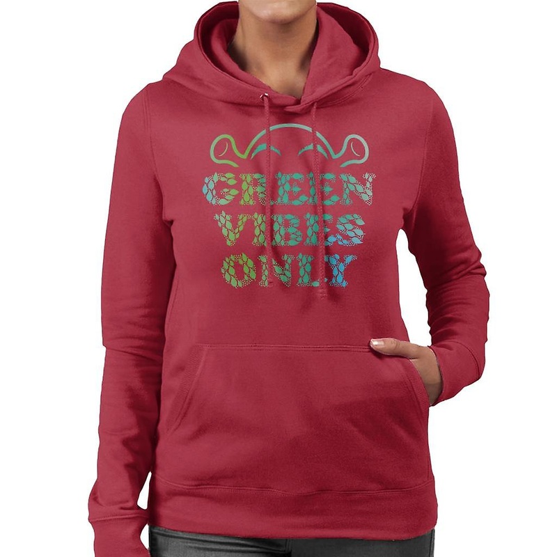 Shrek Green Vibes Only Women’s Hooded Sweatshirt