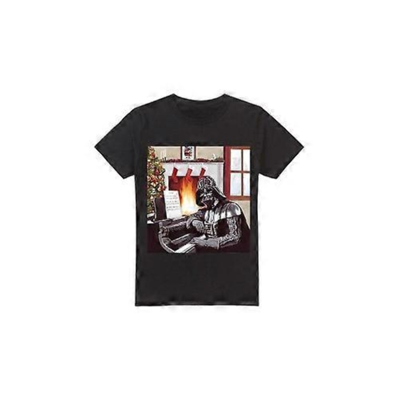 Star Wars Mens Christmas Carols Darth Vader T-Shirt