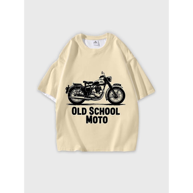 T-shirt round neck Cartoon Pattern loose short sleeve JW2444