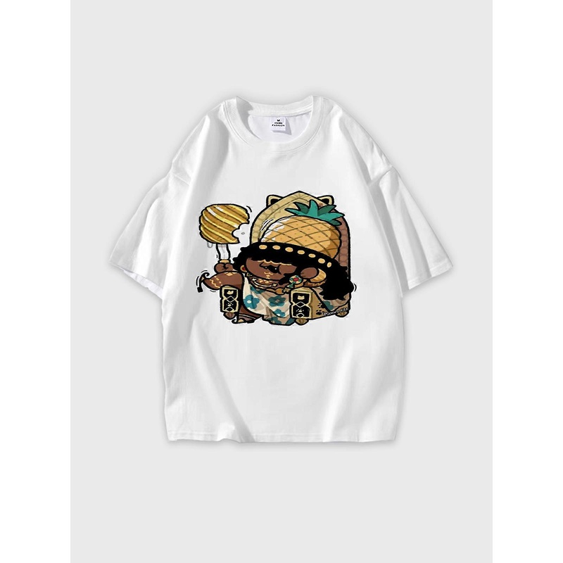 T-Shirt Round Neck, Loose Short Sleeve Sultans Game Graphic Tee, Unisex Summer Casual Top V532