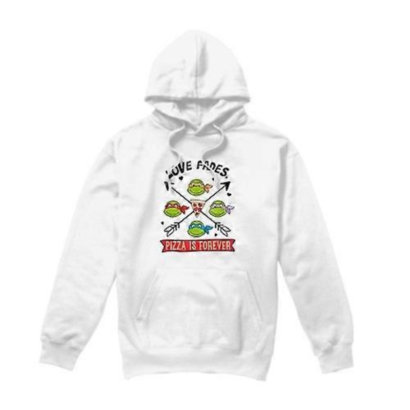 Teenage Mutant Ninja Turtles Mens Pizza Is Forever Hoodie
