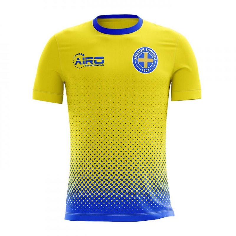 2025-2026 Sweden Home Concept Football Shirt – Womens