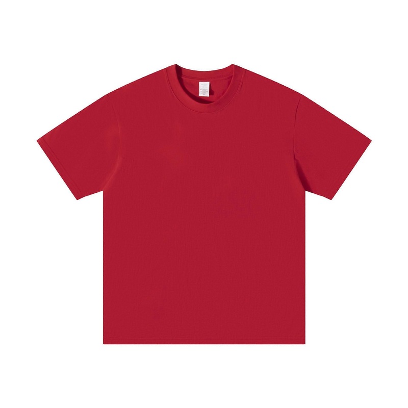 230g Pure Cotton Short-Sleeve T-Shirt –  Regular Shoulder Round Neck Top for Men and Women