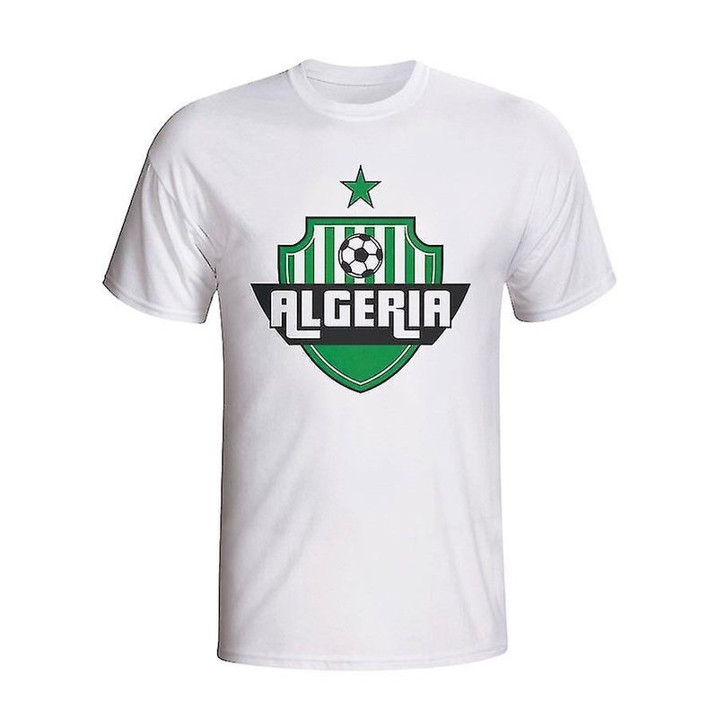 Algeria Country Logo T-shirt (white)