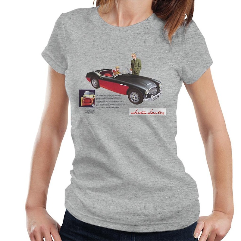 Austin Healey Black 100 Six British Motor Heritage Women’s T-Shirt