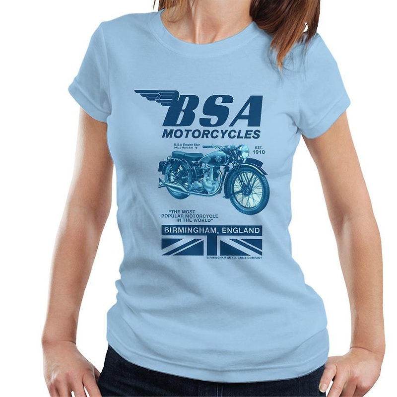 BSA Motorcycles Birmingham England Women’s T-Shirt