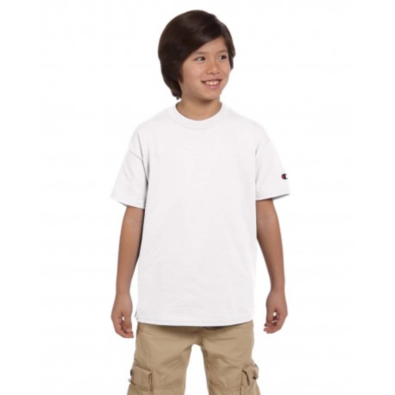 Champion T435 Youth 6.1 Oz. Short-Sleeve T-Shirt | Champion T435