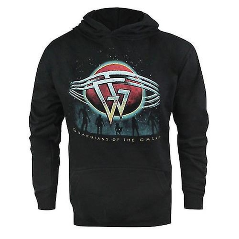 Guardians Of The Galaxy Official Mens Planet Hoodie