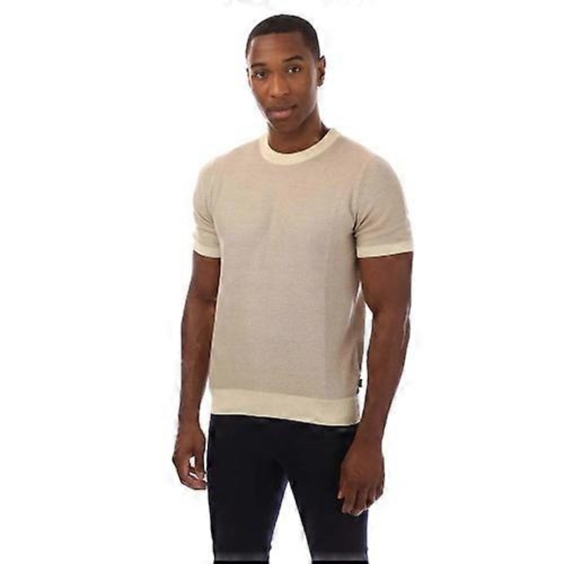 Hugo Boss Mens Knitted T-Shirt