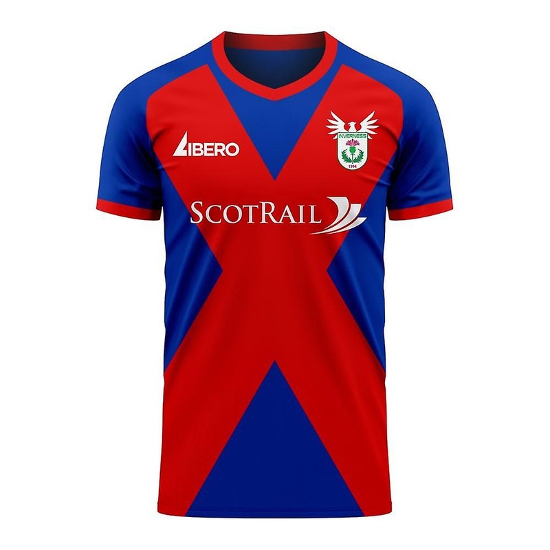 Inverness 2025-2026 Home Concept Football Kit (Libero) – Kids