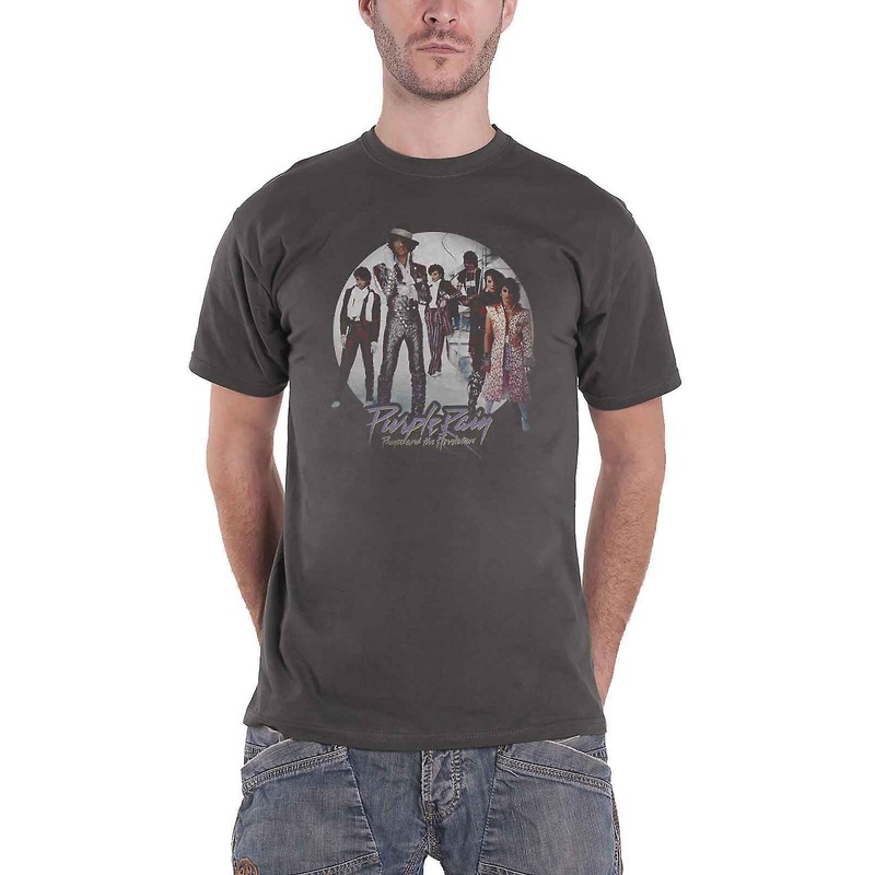 Prince Purple Rain Circle Logo T Shirt