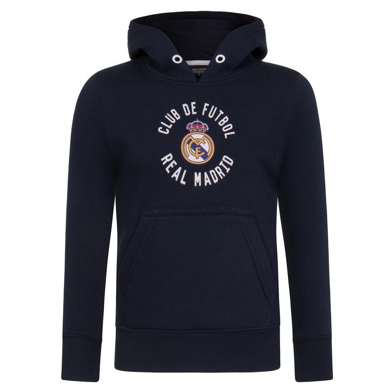 Real Madrid Boys Hoody Fleece Graphic Kids OFFICIAL Football Gift