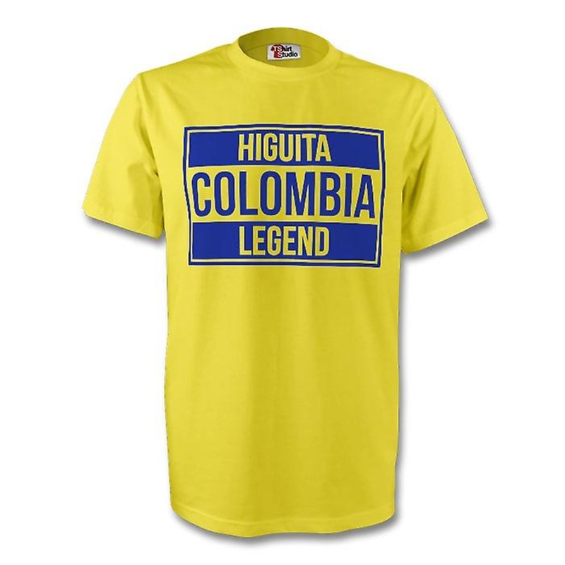 Rene Higuita Colombia Legend Tee (yellow)