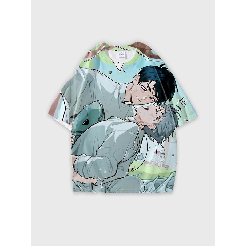 T-Shirt Short Sleeve Round Neck, Summer Casual Loose Graphic Tee, Unisex The ALIEN STAGE V4169