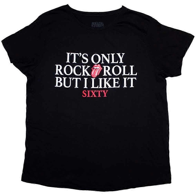 The Rolling Stones Sixty Its Only R&R Womens T Shirt