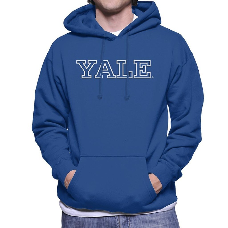 Yale University Block Logo Men’s Hooded Sweatshirt