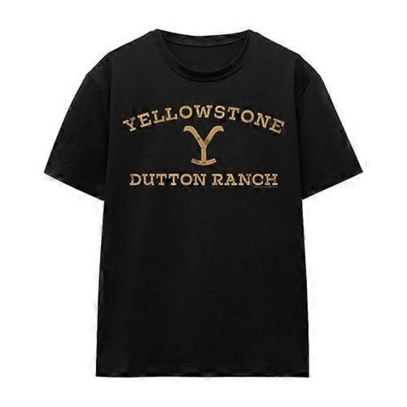 Yellowstone Unisex Adult Arched Logo T-Shirt