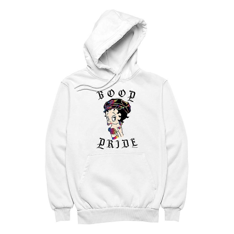 Betty Boop Rainbow Pride Women’s Hooded Sweatshirt