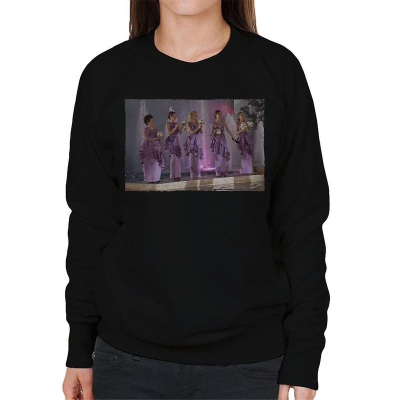 Bridesmaids Bridal Party Wedding Stage Women’s Sweatshirt