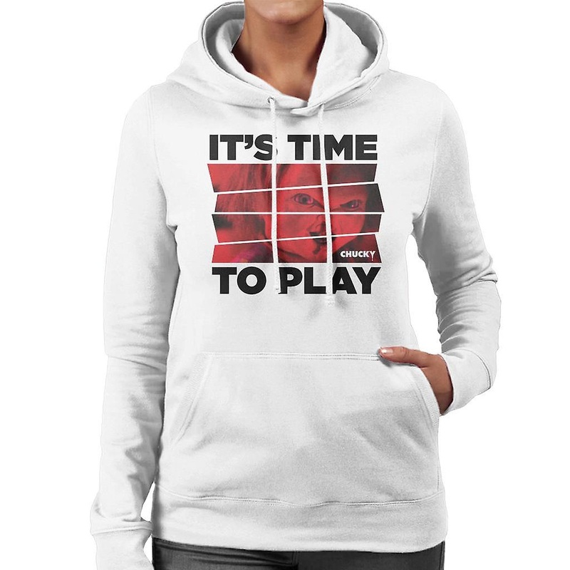 Chucky Its Time To Play Women’s Hooded Sweatshirt