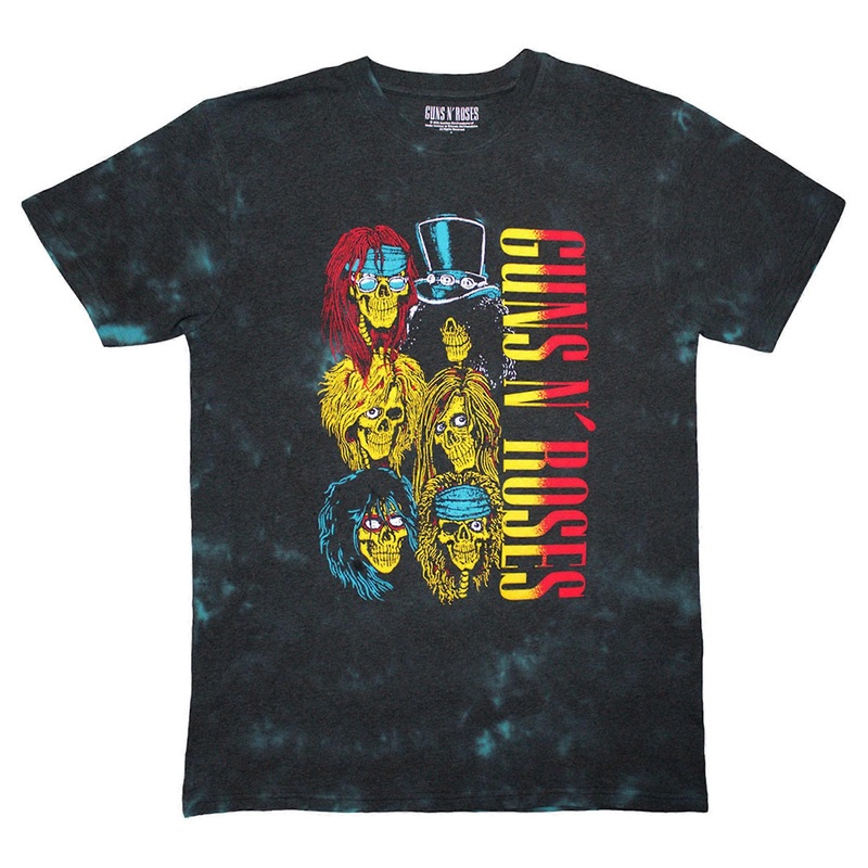 Guns N’ Roses UYI Tour 91 Dip Dye T Shirt