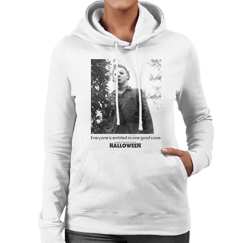 Halloween Michael Myers One Good Scare Women’s Hooded Sweatshirt