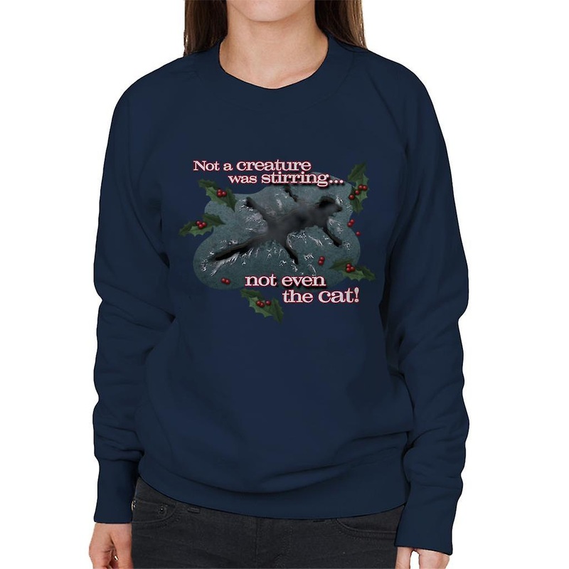 National Lampoon?s Christmas Vacation Not A Creature Was Stirring Women’s Sweatshirt