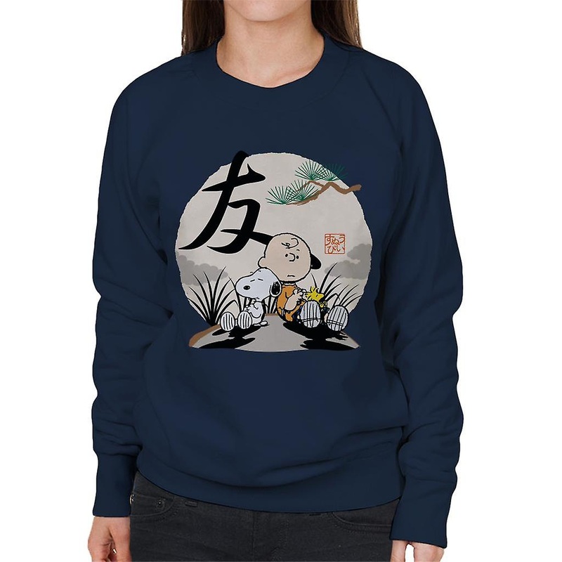 Peanuts Charlie Brown & Friends Japan Women’s Sweatshirt