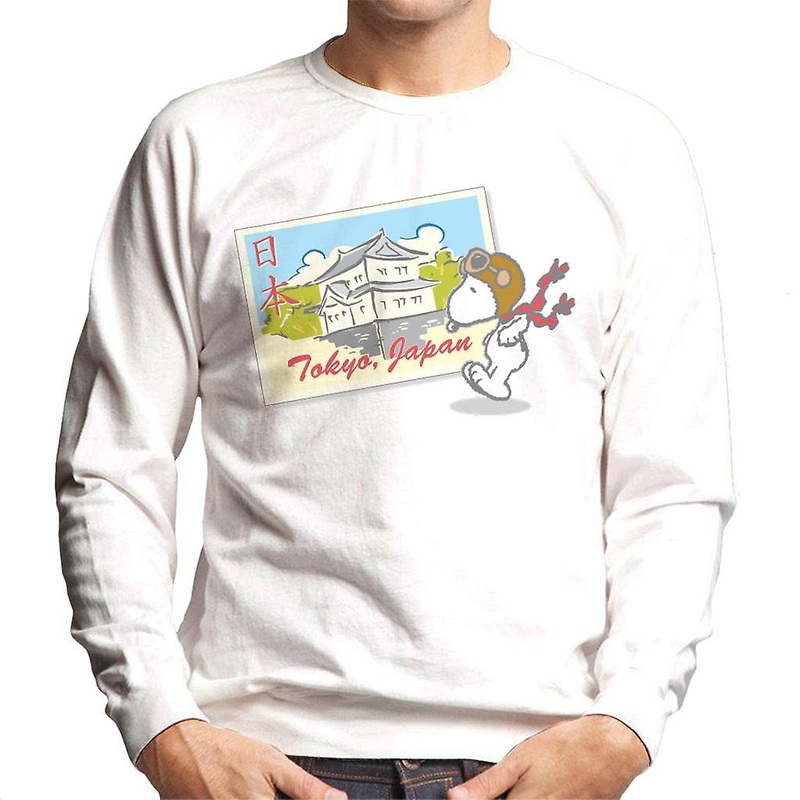 Peanuts Snoopy In Tokyo Japan Men’s Sweatshirt