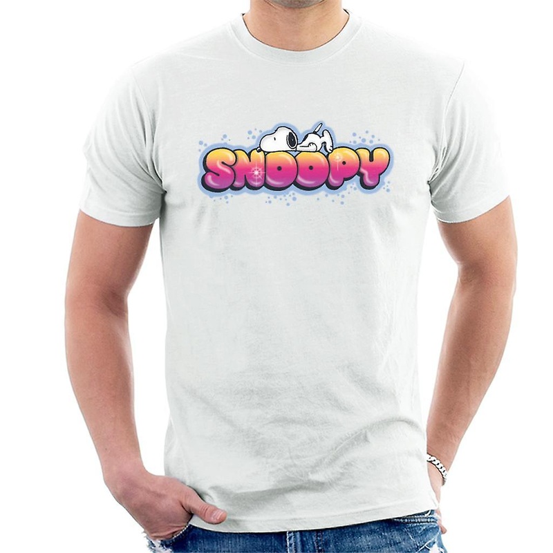 Peanuts Snoopy Lying On Front Men’s T-Shirt