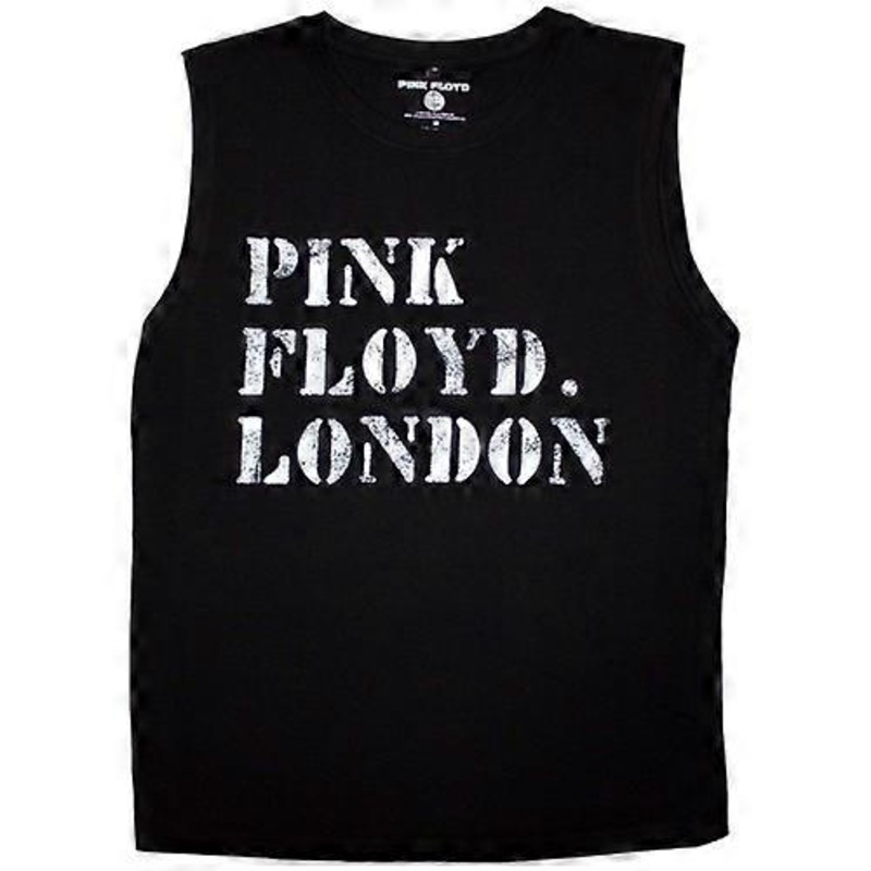 Pink Floyd Unisex Adult Stencil Logo Tank Top