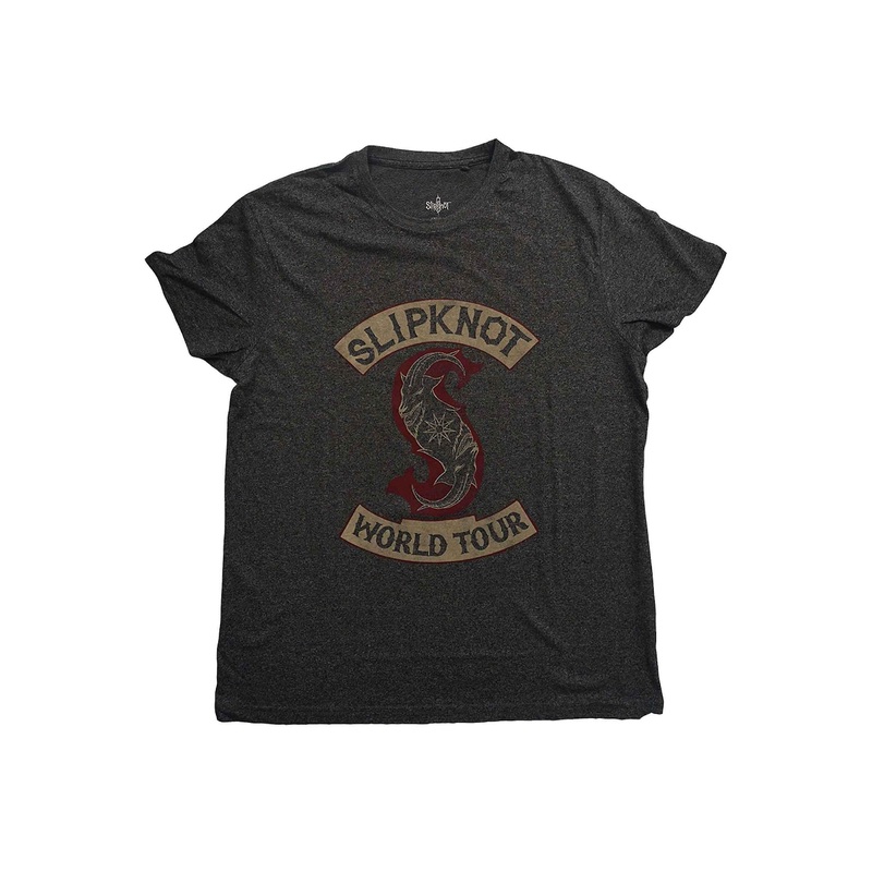 Slipknot Patched Up Vintage Finish T Shirt