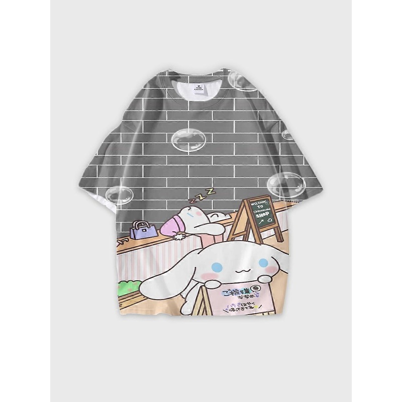 T-shirt short sleeve round neck summer casual loose JW880