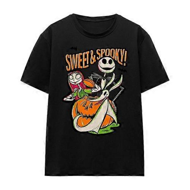 The Nightmare Before Christmas Unisex Adult Scary T-Shirt