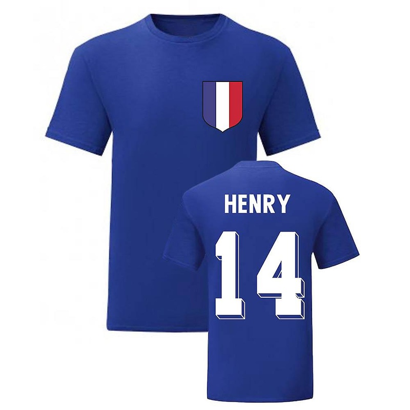 Thierry Henry France National Hero Tee’s (Blue)