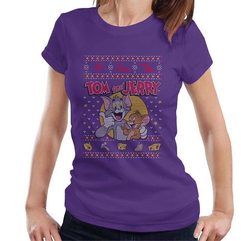 Tom and Jerry Christmas Traps Women’s T-Shirt