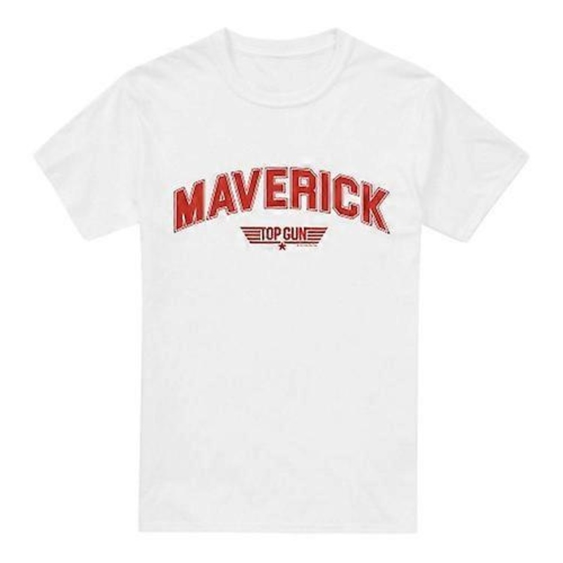 Top Gun Mens Maverick Varsity T-Shirt