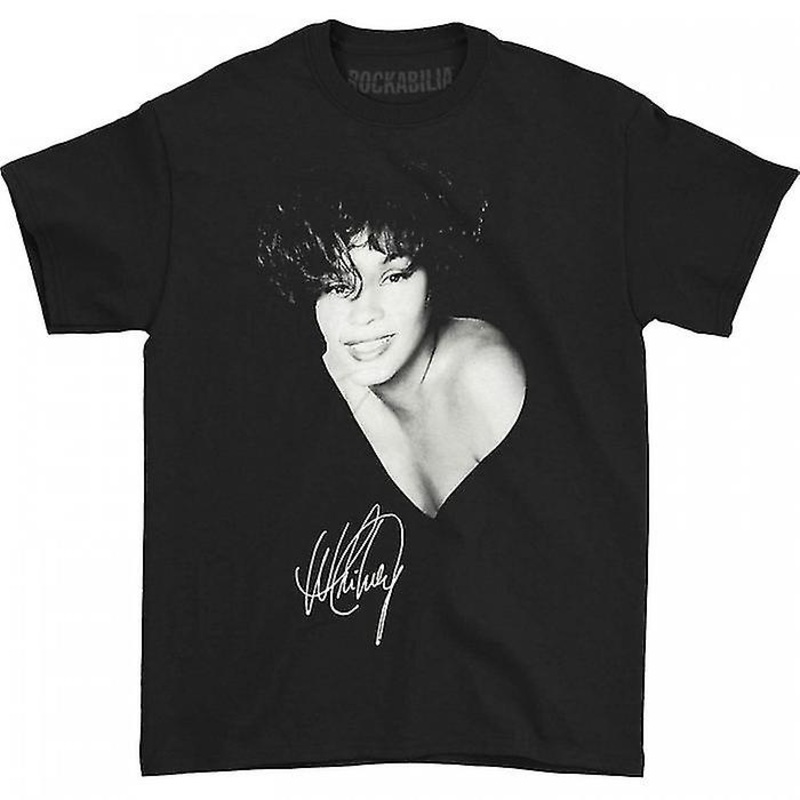 Whitney Houston Unisex Adult Photograph T-Shirt