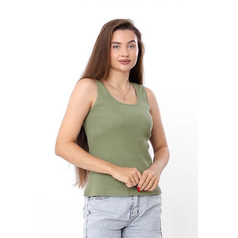 Womens Basic Ribbed Tank  Comfortable Fit & Versatile Style, Summer,  HC 8187-019