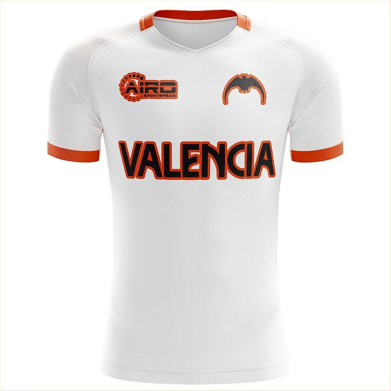 2025-2026 Valencia Home Concept Football Shirt – Little Boys