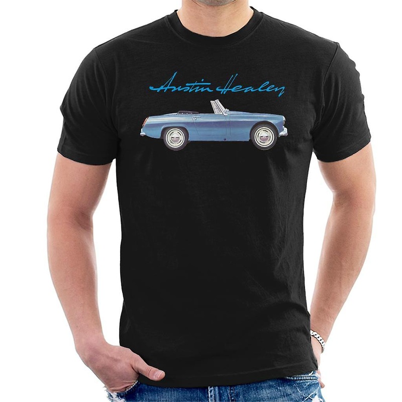 Austin Healey Blue British Motor Heritage Men’s T-Shirt
