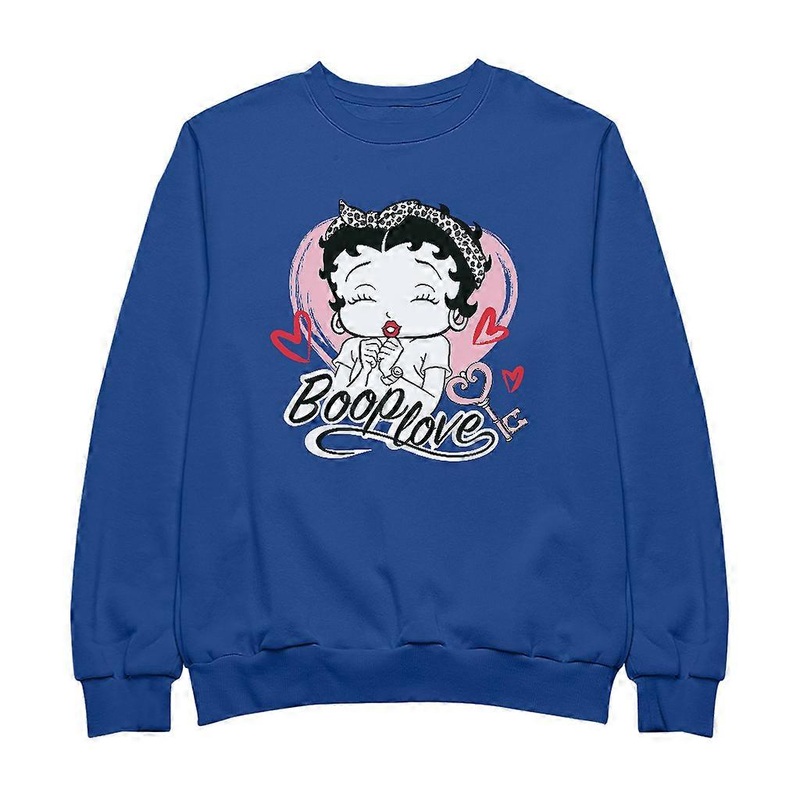 Betty Boop Love Key Hearts Men’s Sweatshirt
