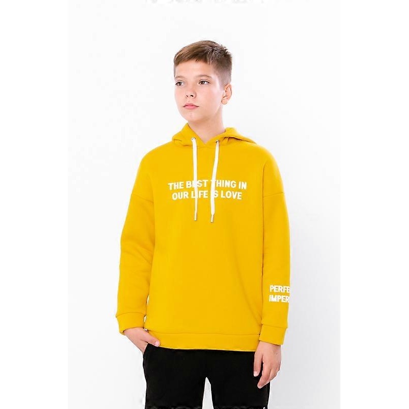 Boys Warm Hoodie  Triple Knit Sweatshirt with Hood & Cuffs, Winter,  HC 6399-025-33
