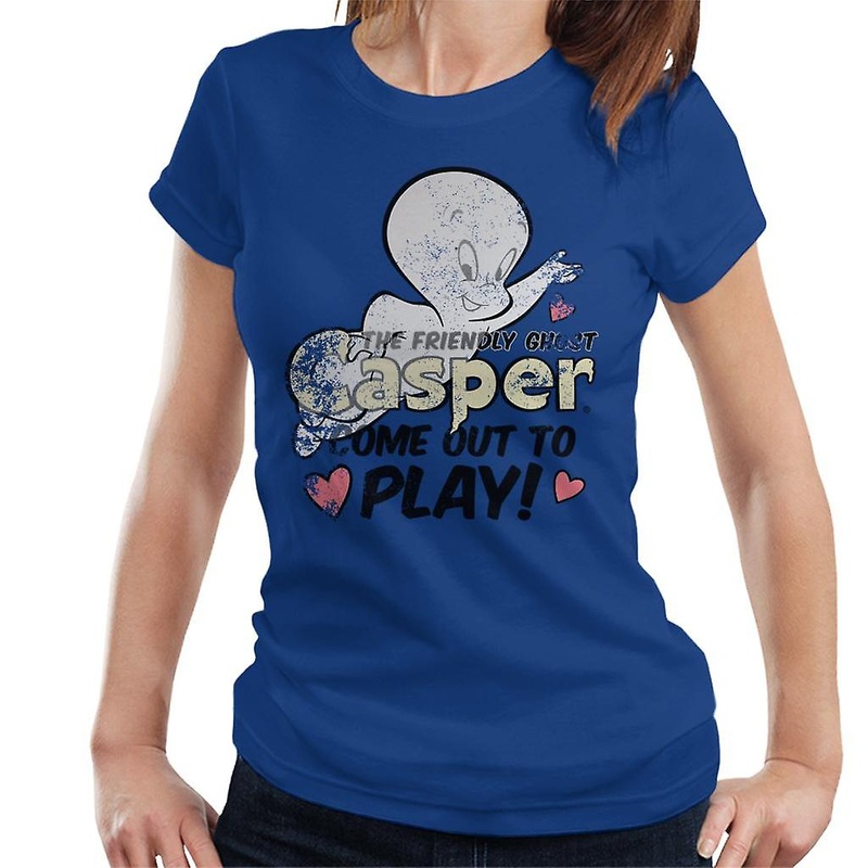Casper The Friendly Ghost Come Out And Play Women’s T-Shirt