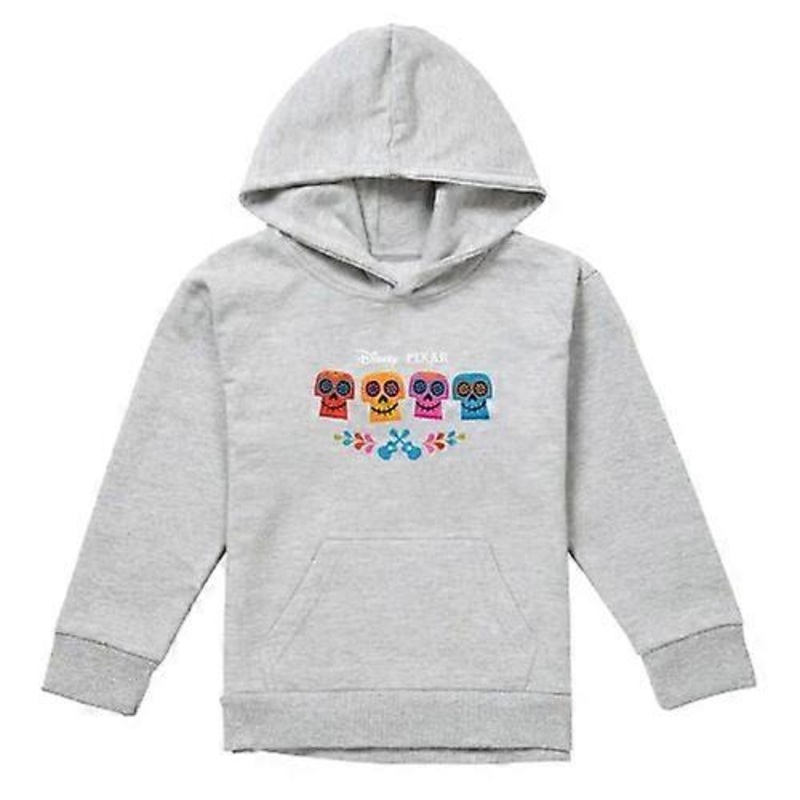 Coco Childrens/Kids Skull Logo Full Color Heather Hoodie