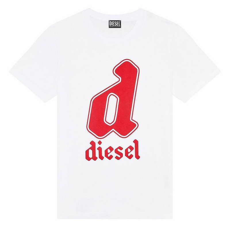 Diesel Diegor K54 T-Shirt – White/Red