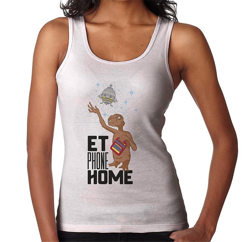E.T. Phone Home Looking At Spacecraft Women’s Vest
